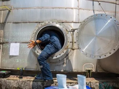 Arbete i ett slutet utrymme (confined space)